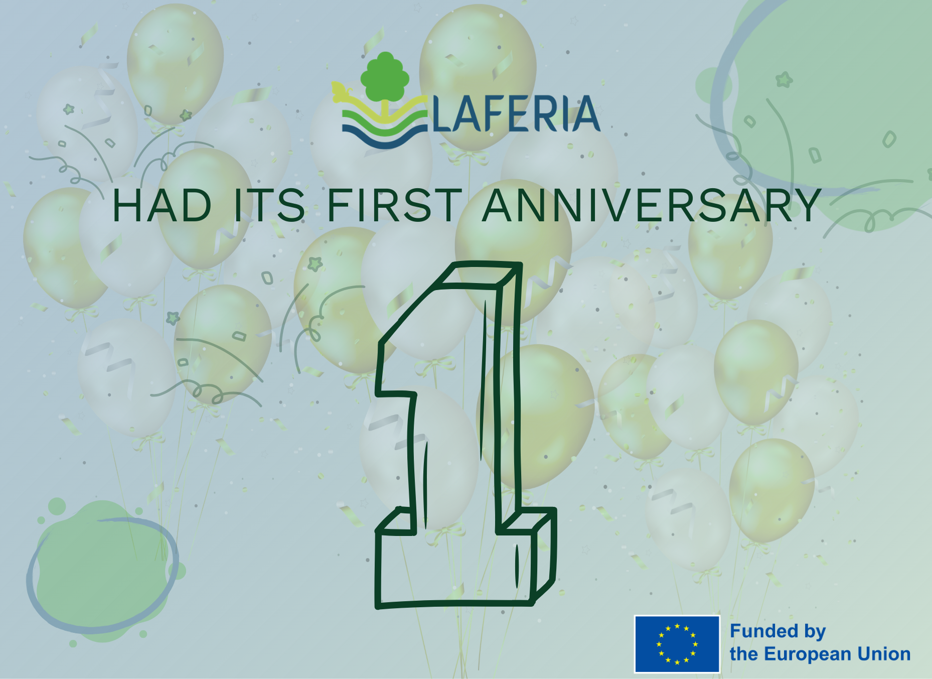 LAFERIA turns one!